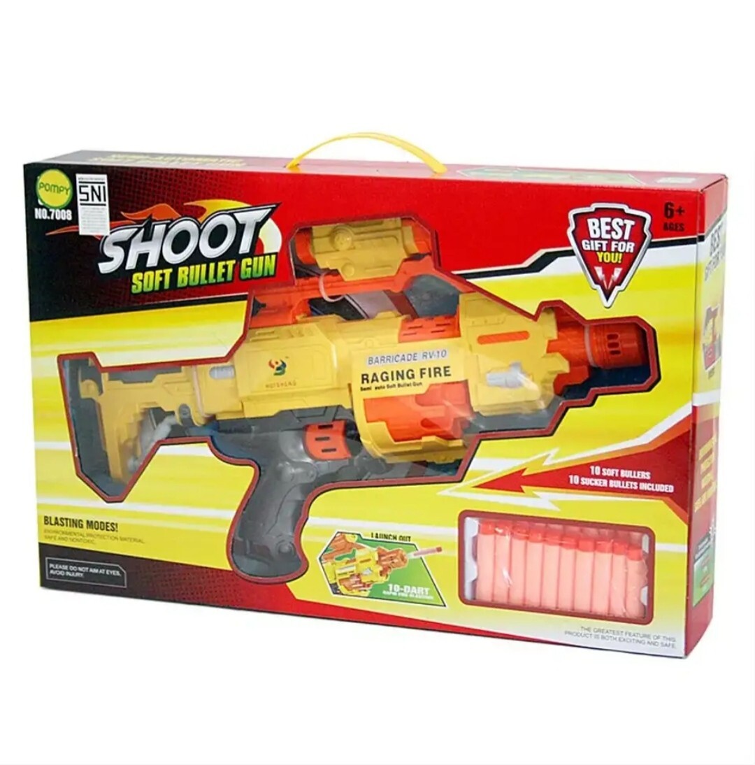 Shoot soft. Soft Bullet Gun бластер. Raging Fire бластер нёрф Electric Soft Bullet Gun. Бластер Dart Blaster Rapid Fire. Бластер автомат Blast Soft Bullet Toy Gun.