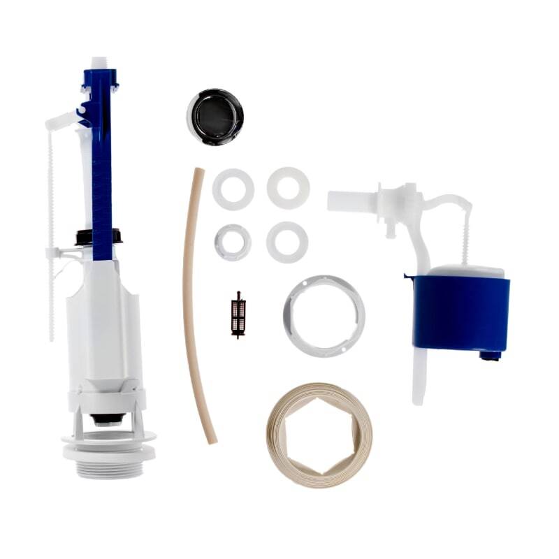 Характеристики Арматура универсальная с боковым подводом, хромированная ...