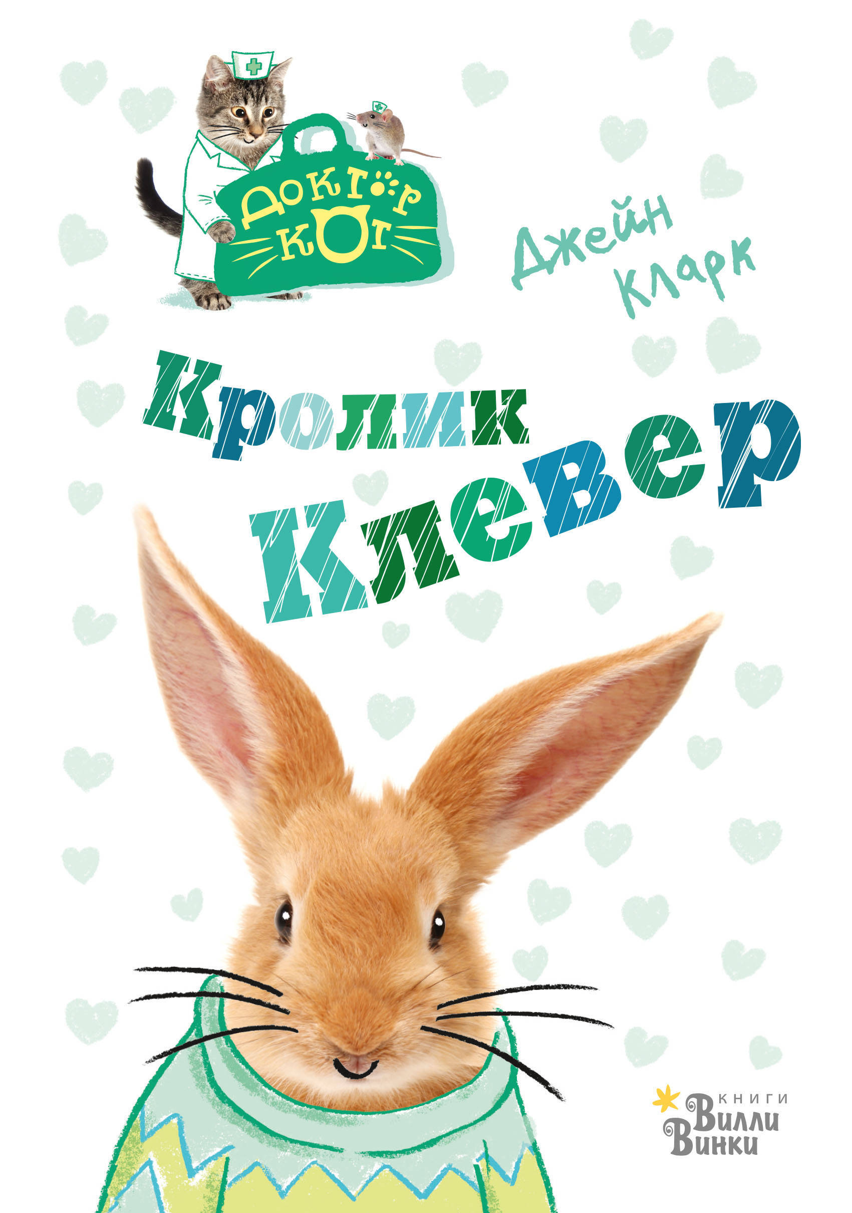 Книга кролика купить. Джейн Кларк доктор кот. Кролик Клевер Джейн Кларк книга. Кролик с книгой. Детская книжка крольчихи.