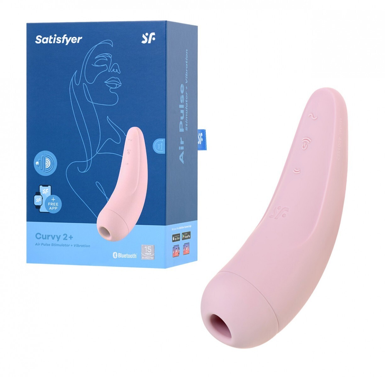 Вакуумный стимулятор Satisfyer Curvy 2+ / Секс-игрушки 18+ / Интимные  товары для взрослых 18 плюс / Интим игрушки для секса 18 + / Эротические  игрушки для взрослых - купить с доставкой по выгодным ценам в  интернет-магазине OZON (245428910)