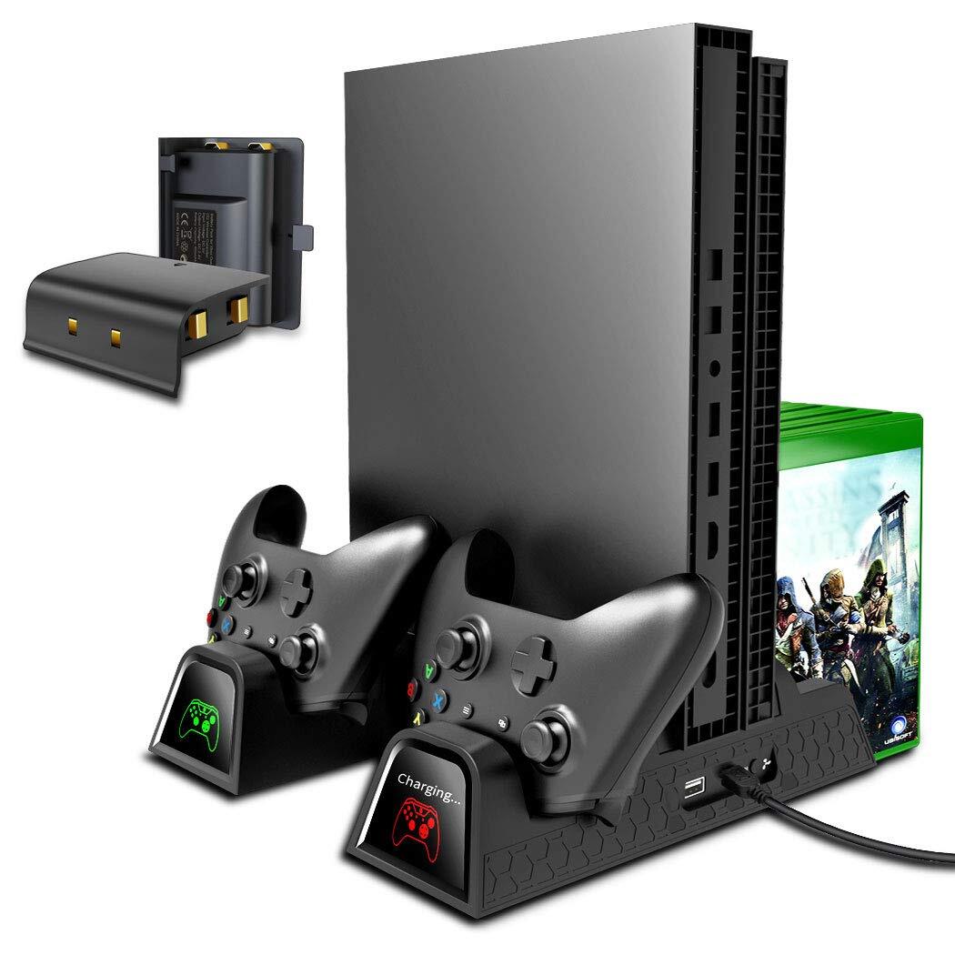 Подставка вертикальная DOBE X-ONE Series Multi-Functional Cooling Stand для Xbox One (TYX-1840)