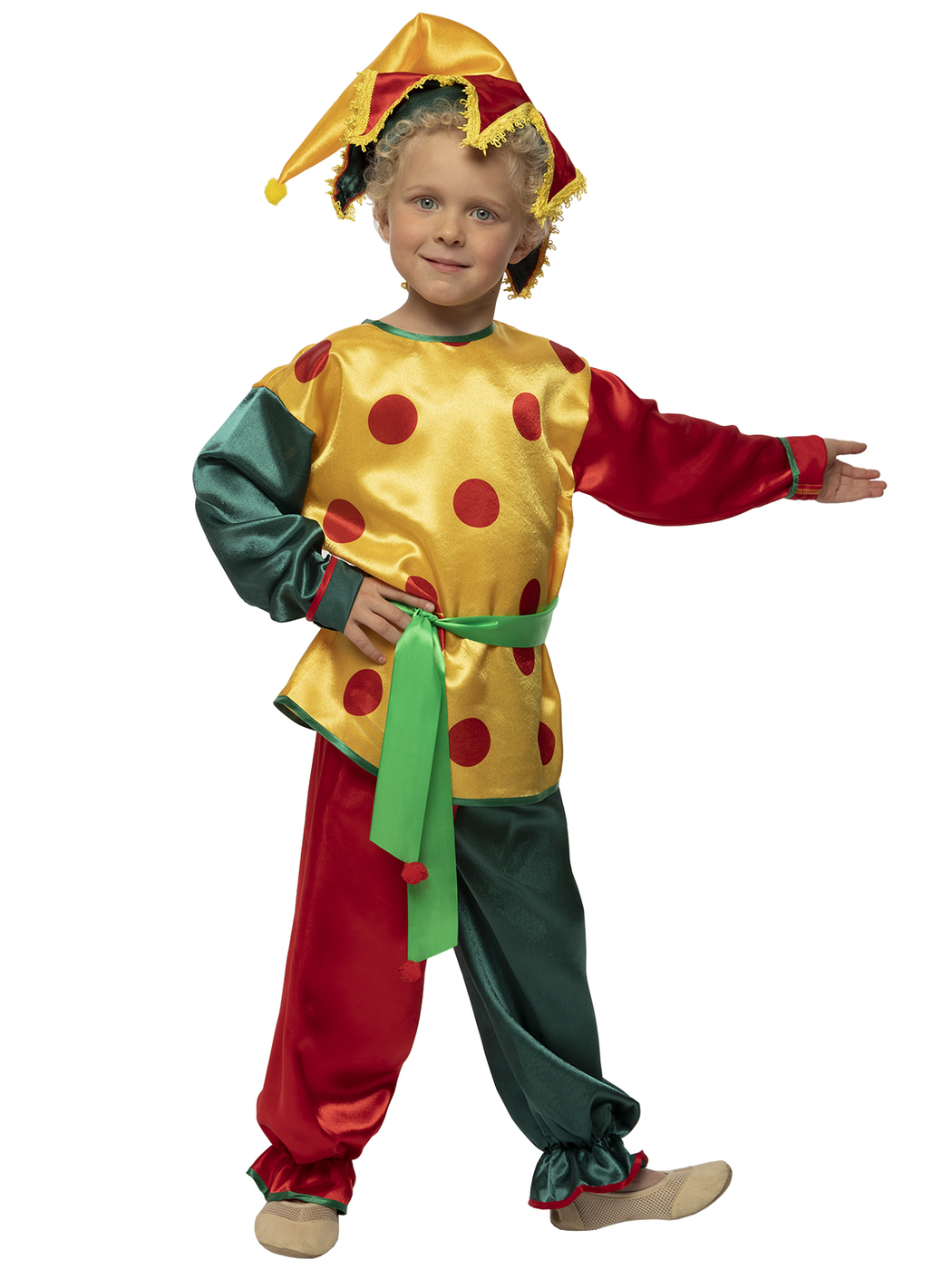 Карнавальный костюм петрушка для мальчика