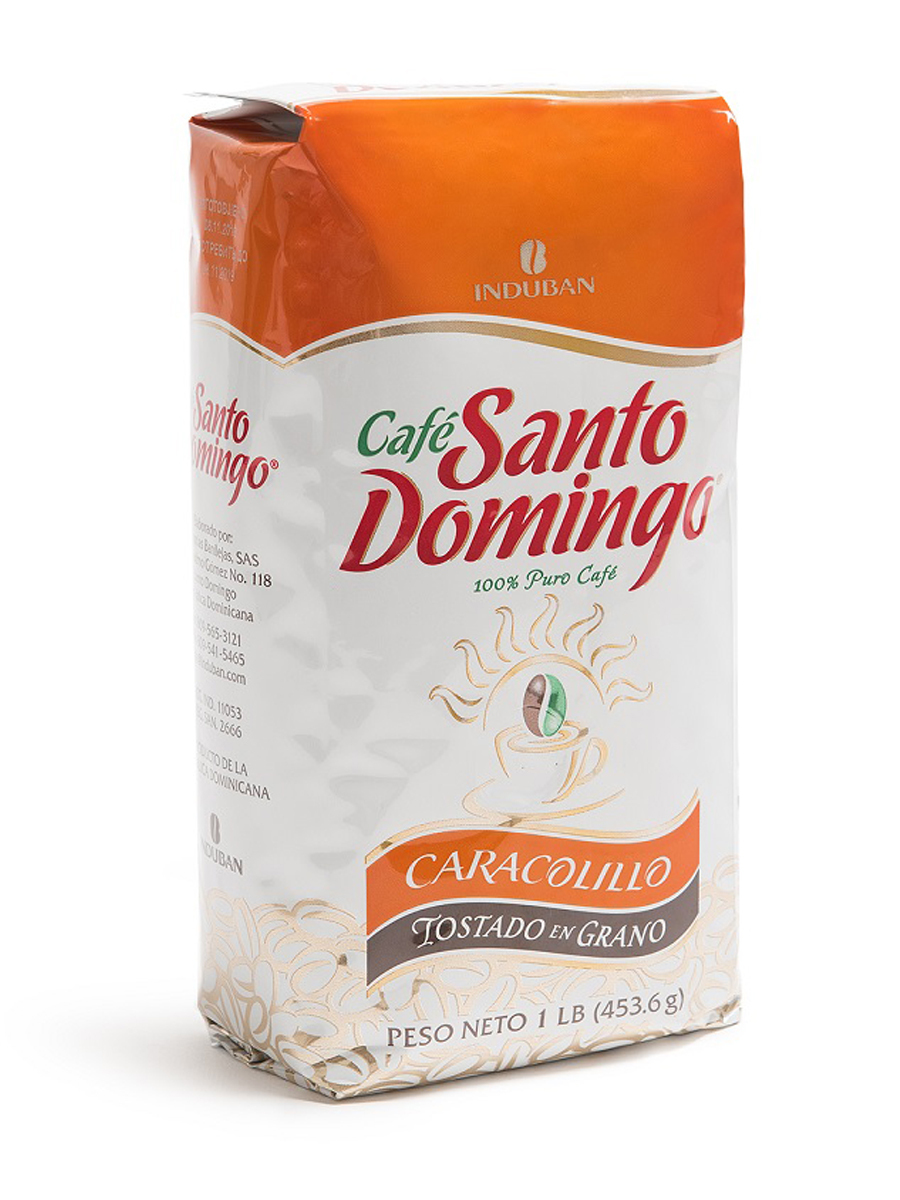 Кофе в зернах Santo Domingo Caracolillo 453,6 г — купить в интернет ...