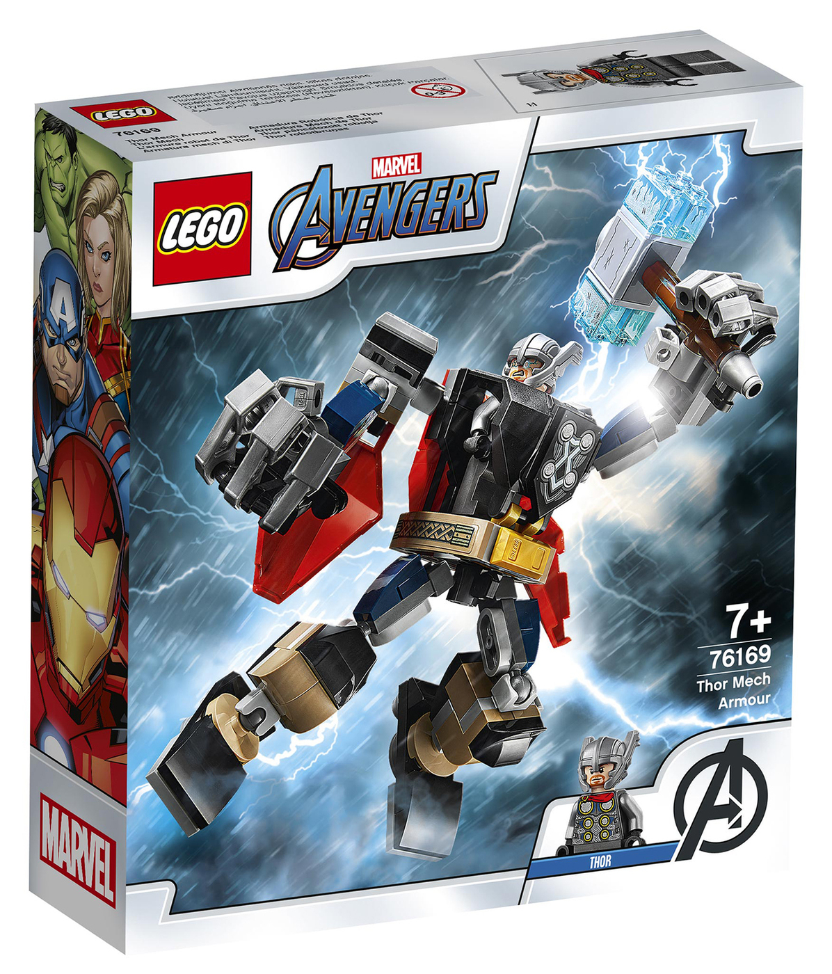 lego marvel robot thor