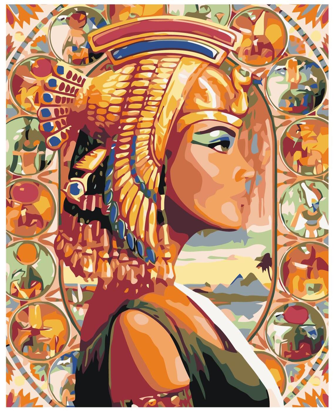 Алмазная мозаика царица Египта
