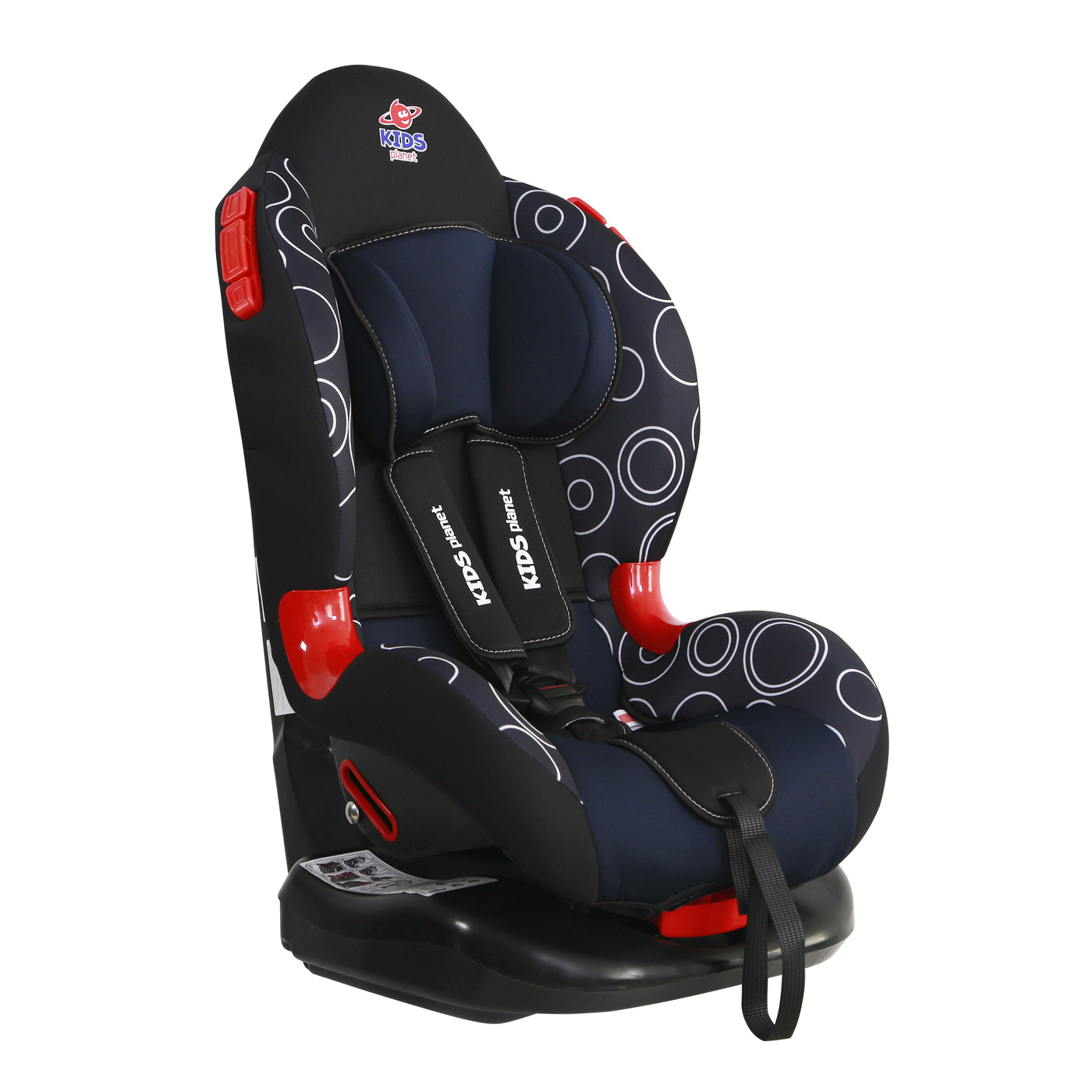Автокресло 9мес-7 лет Kids Planet Atlas Синие кольца, 9-25 кг, Siger ...