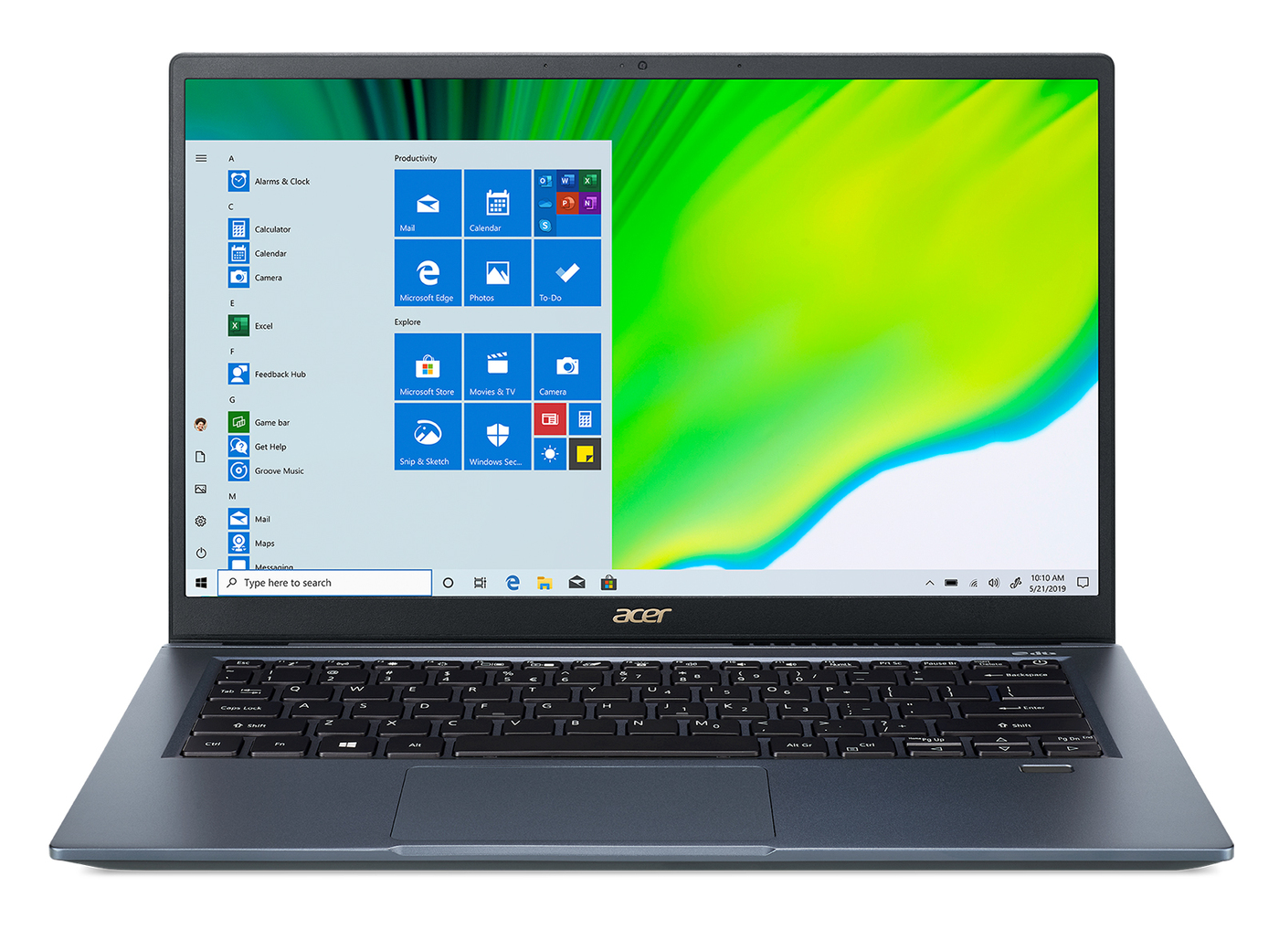 Ноутбук 14" Acer Swift 3X SF314-510G-7734, синий купить по низкой цене ...