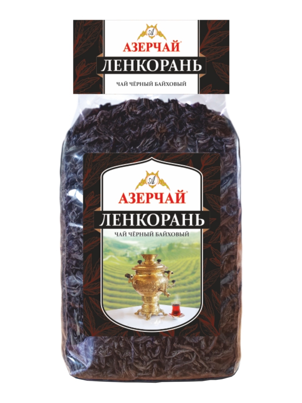 Характеристики Черный чай крупнолистовой Азерчай байховый чай для ...