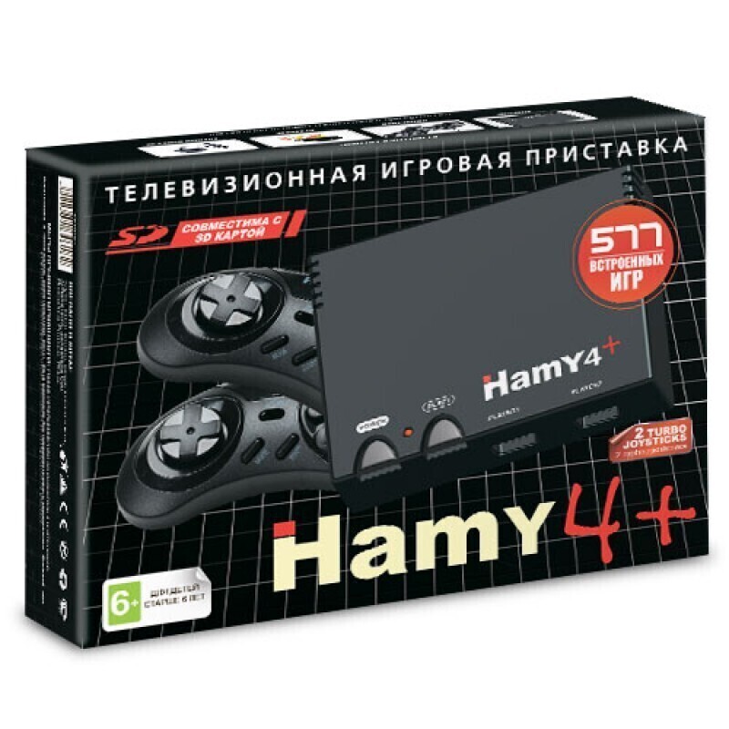 ИгроваяприставкаHamy4+(8+16bit)+577игр