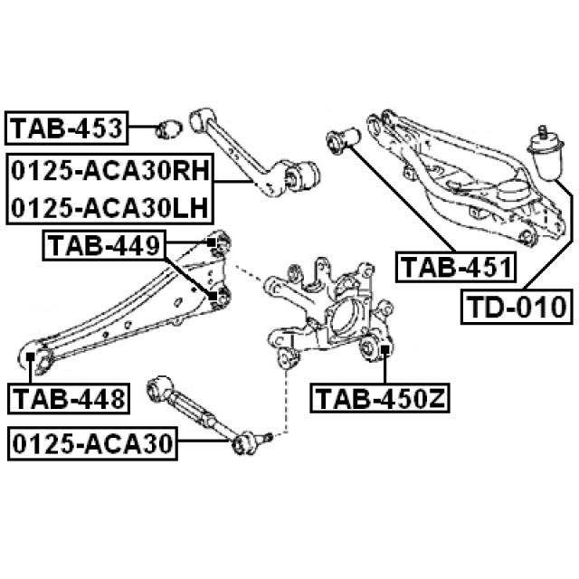 Передняя правая дверь тойота рав 4 2008 aca30l что означает