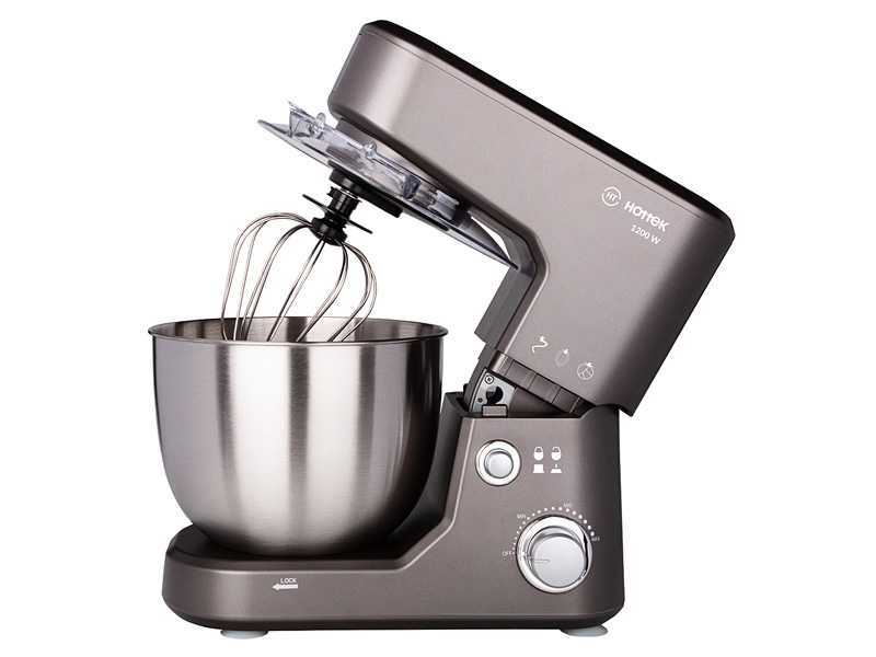 Стационарный Миксер Hottek Кухонная машина HT-977-004, 1200 Вт
