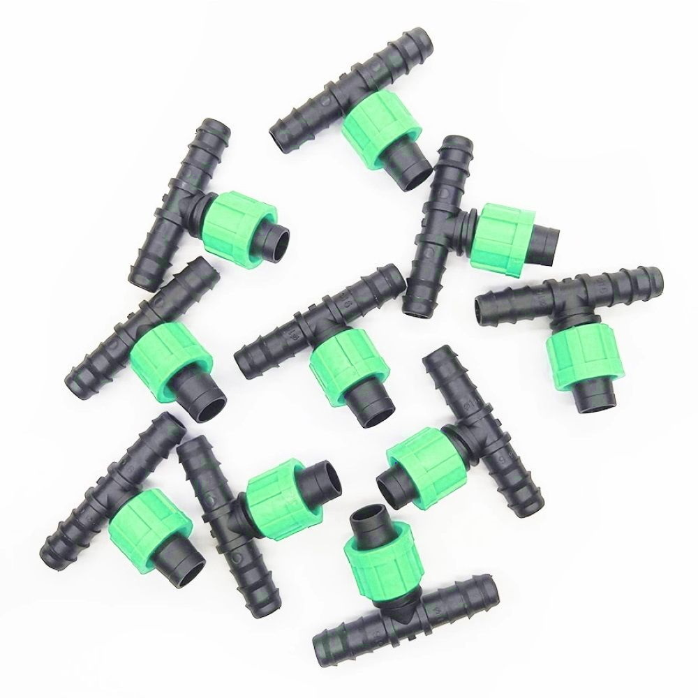 Фитинг для капельной ленты проходной на шланг 16мм - 10 штук - купить ...