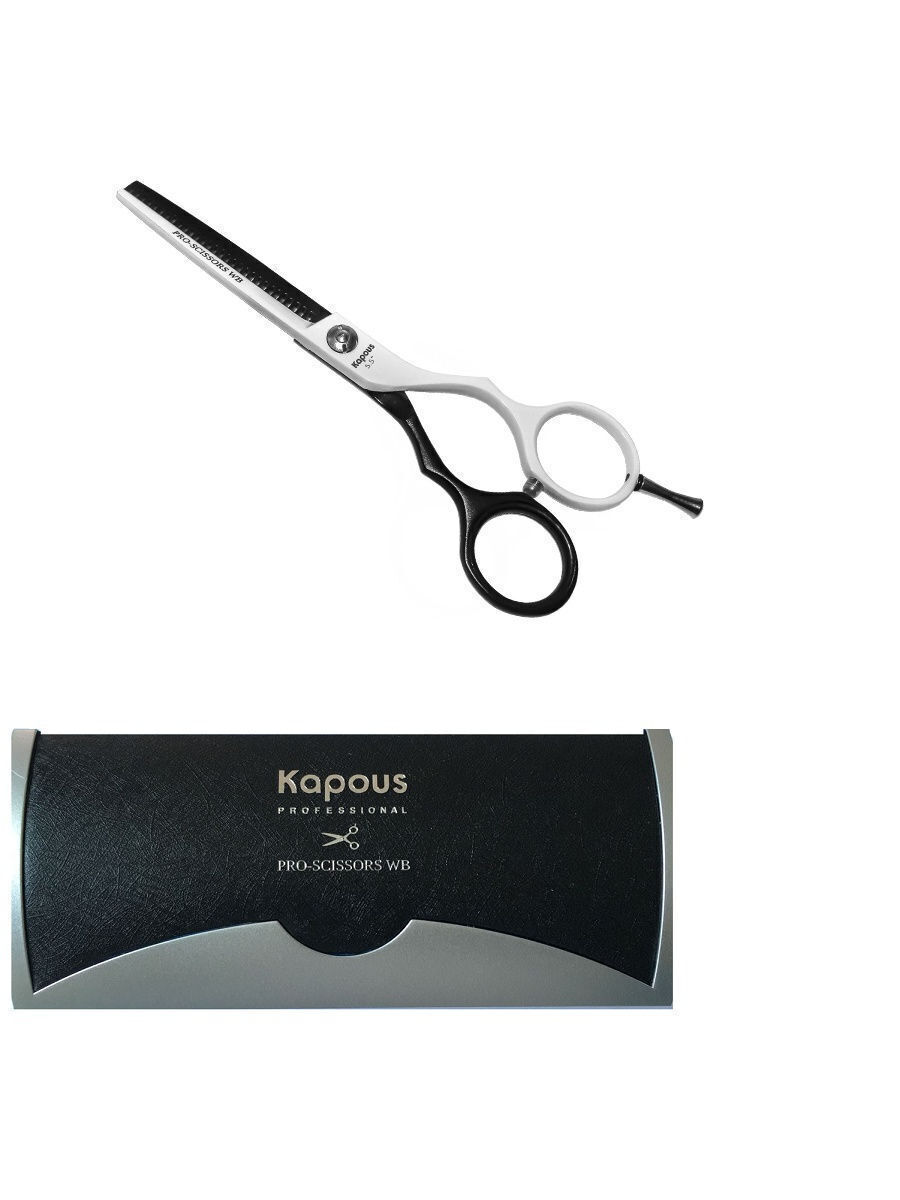 KAPOUS Ножницы парикмахерские PRO-SCISSORS WB, филировочные 5.5