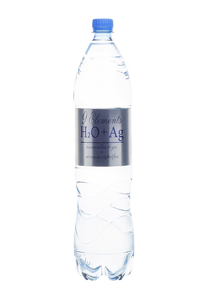 Негазированная вода, обогащенная серебром 9 Elements, 1,5л — купить в ...