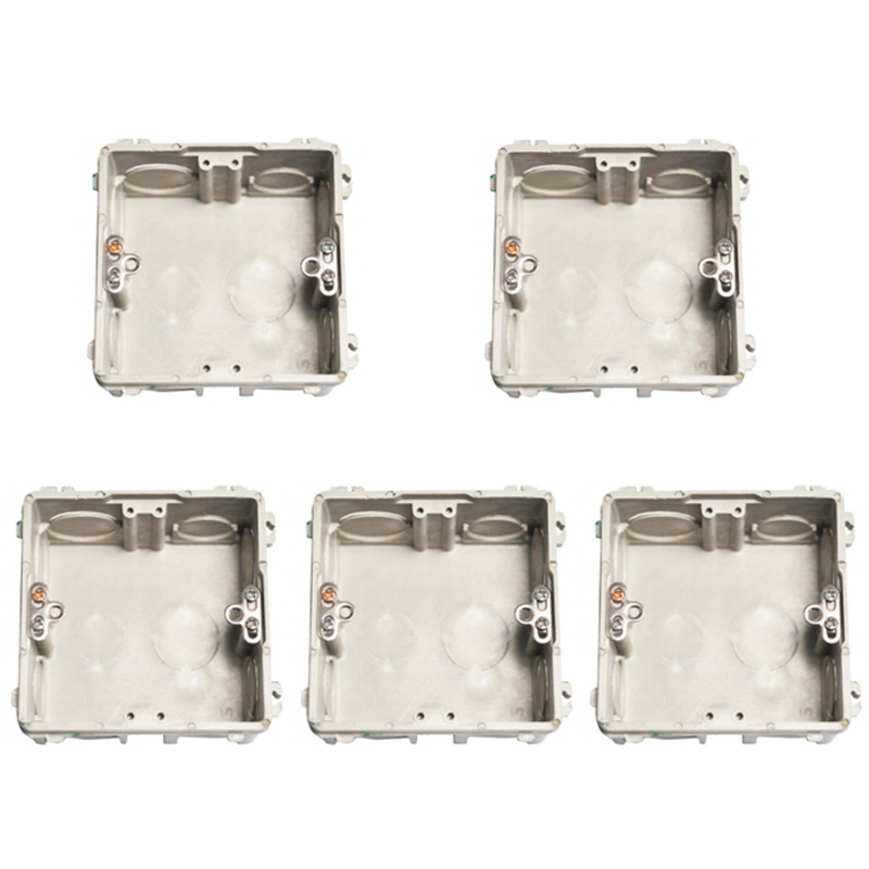 Монтажная коробка (подрозетник) для выключателей и розеток Aqara 5 штук ...