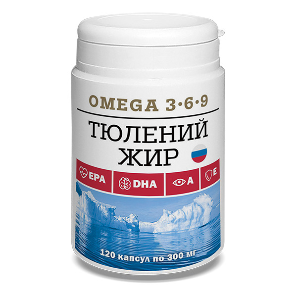 Омега 3 Тюлений Жир Купить