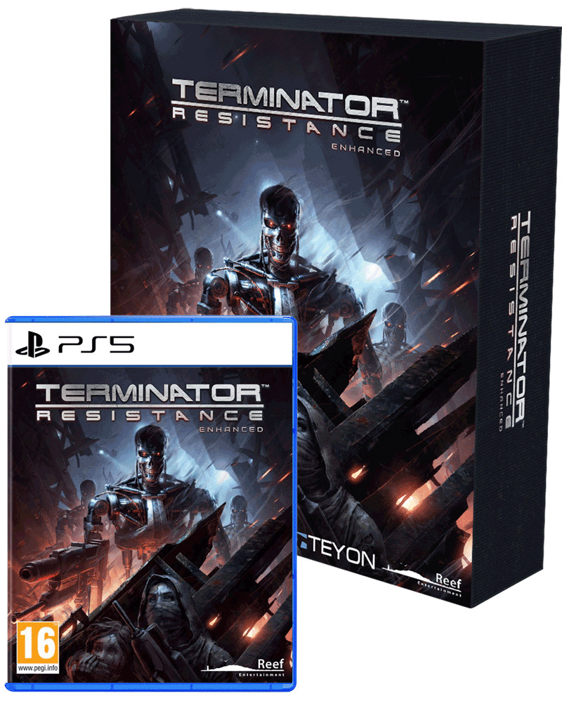 Terminator resistance русская. Terminator Resistance [ps5]. Terminator Resistance enhanced ps5. Игра Терминатор на пс4. Terminator: Resistance enhanced Collector's Edition.