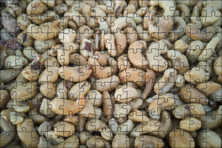 Shelled nuts