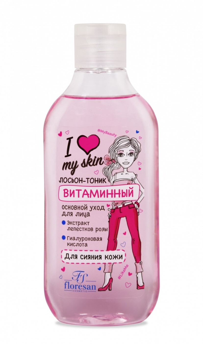 Витаминный тоник для лица. Флоресан i Love my Skin лосьон-тоник витаминный 300мл ф-499 /8. Флоресан лосьон тоник витаминный 300 мл. Ф-499 I Love my Skin лосьон-тоник витаминный 300мл. Ф-499 лосьон-тоник витаминный 300 мл.