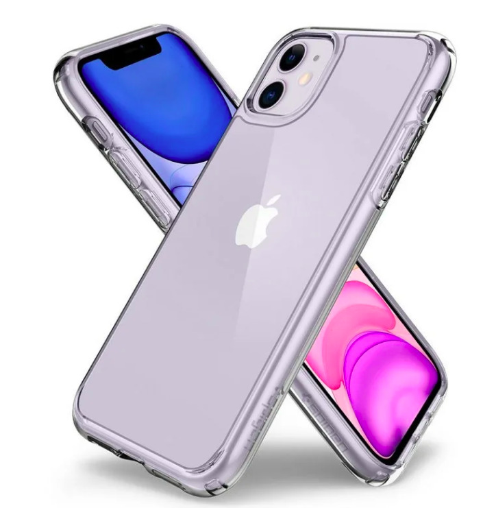 Прозрачный чехол Айфон 11 / Прозрачный чехол iPhone 11 / Силиконовый ...