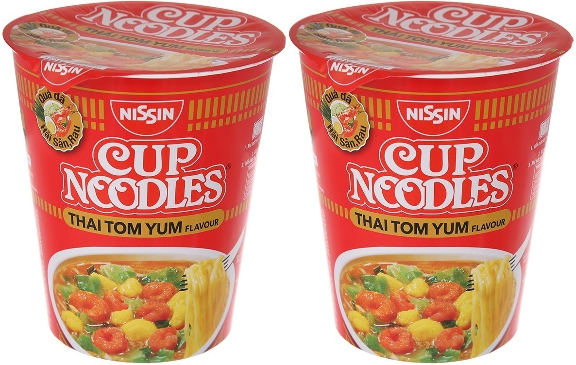 Лапша быстрого приготовления Nissin Cup Noodles Tom Yam / Ниссин Кап ...