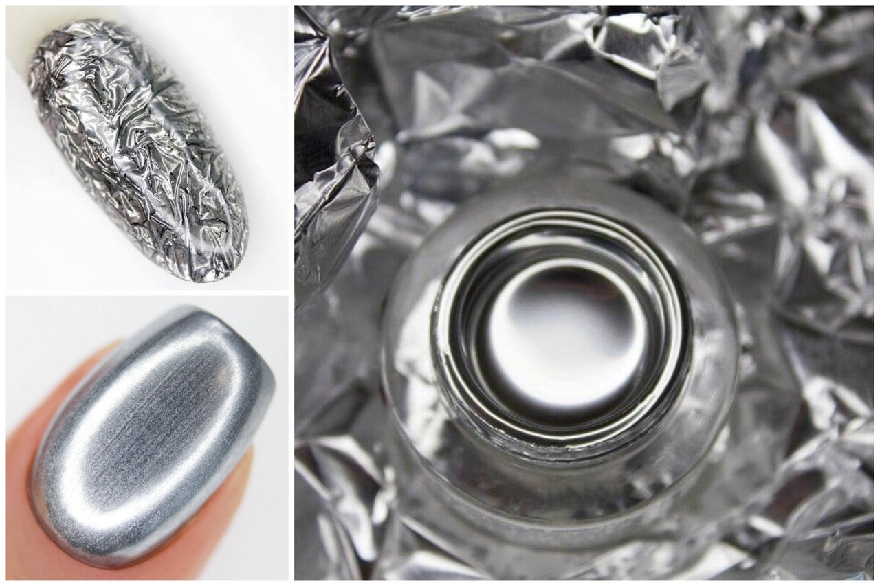 Жидкое серебро для ногтей