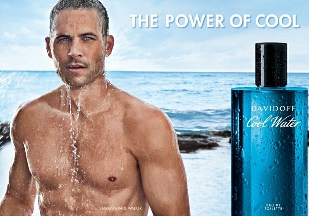 Davidoff cool Water пол Уокер. Davidoff cool Water man. Davidoff cool Water man реклама.