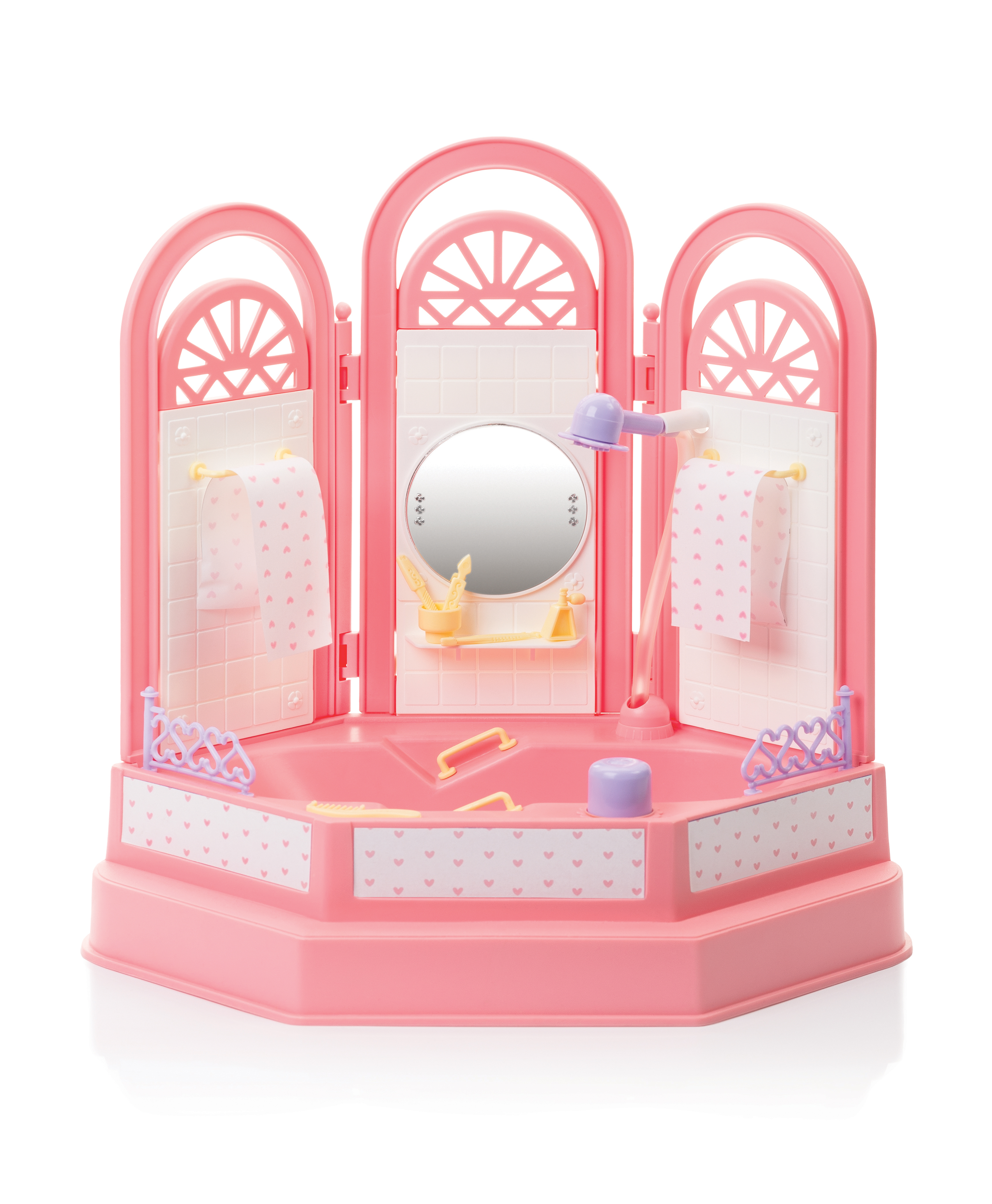 Мебель для Барби огонек ванная комната