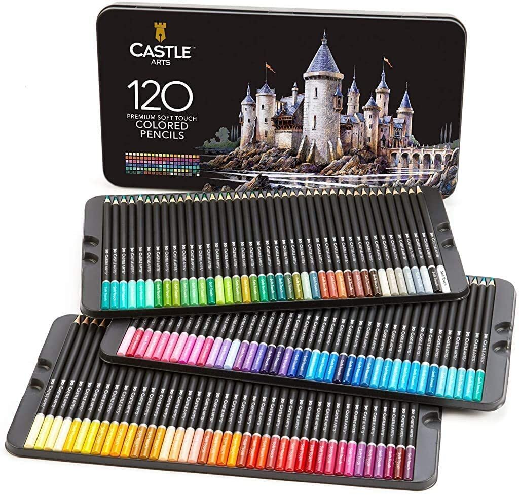 Карандаши Акварельные Castle att Supplies 120