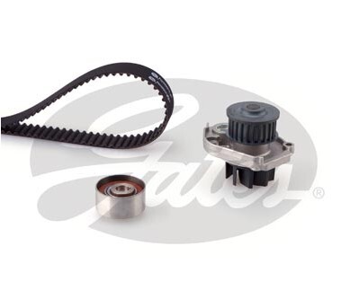 Комплект ГРМ Fiat Albea 02-, Doblo 01-, Punto 99- 1.2-1.4 (8v) +помпа Gates