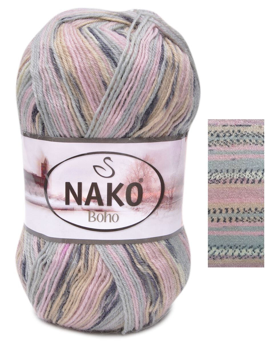 Пряжа Nako Boho Desen Купить