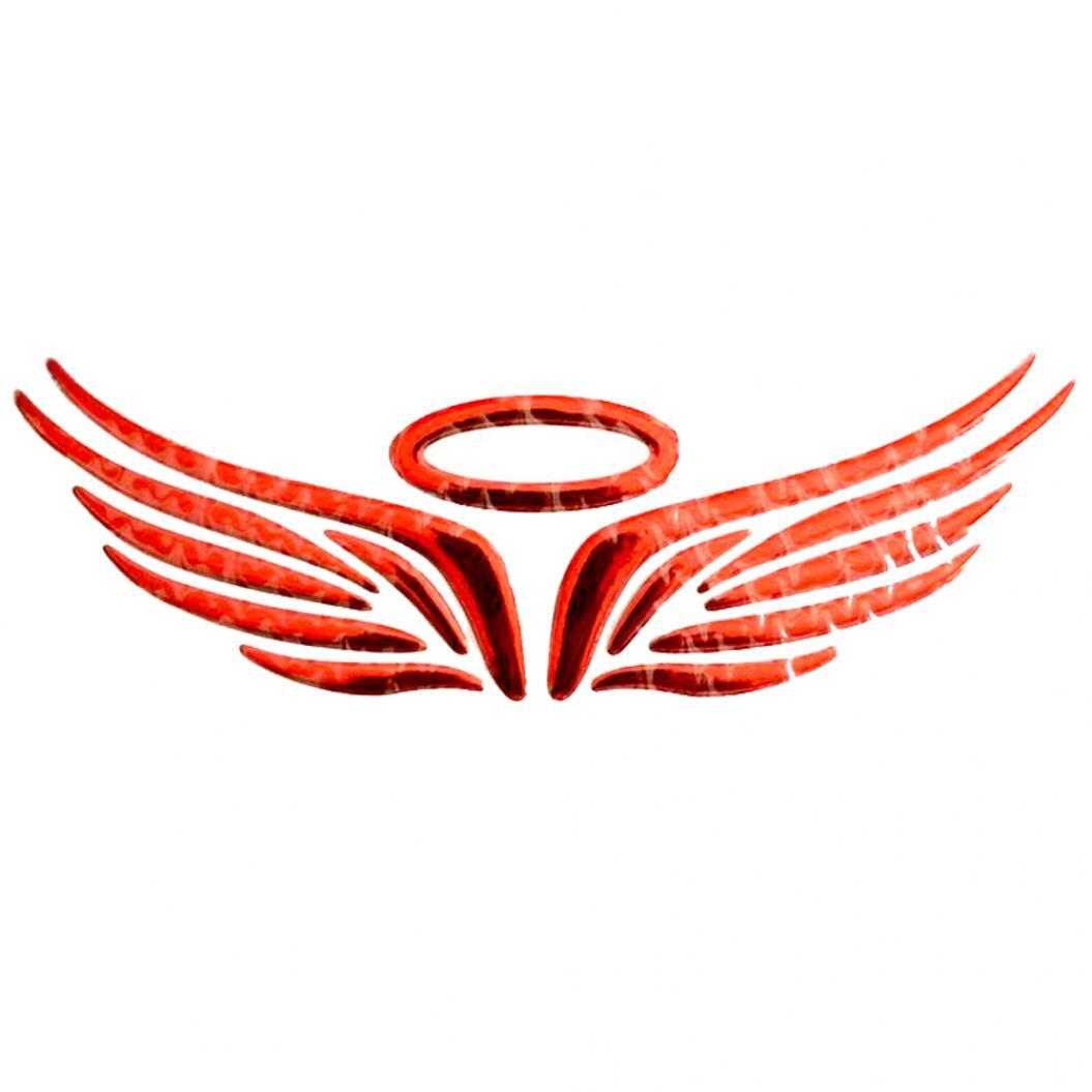 Крылья ангела с нимбом логотип