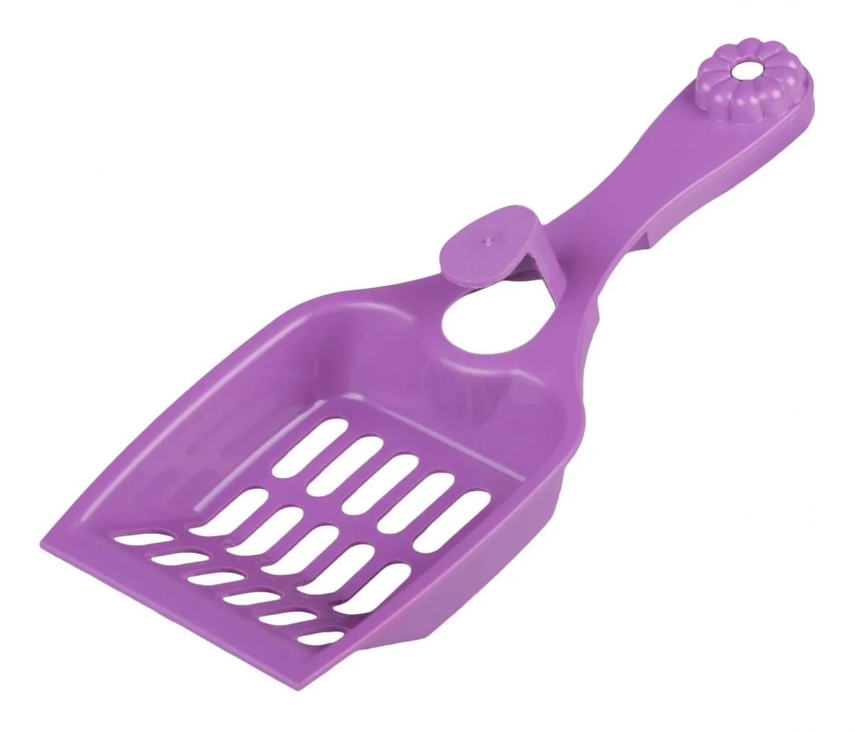 совок для кошачьего туалета башполимер феликс фиолетовый