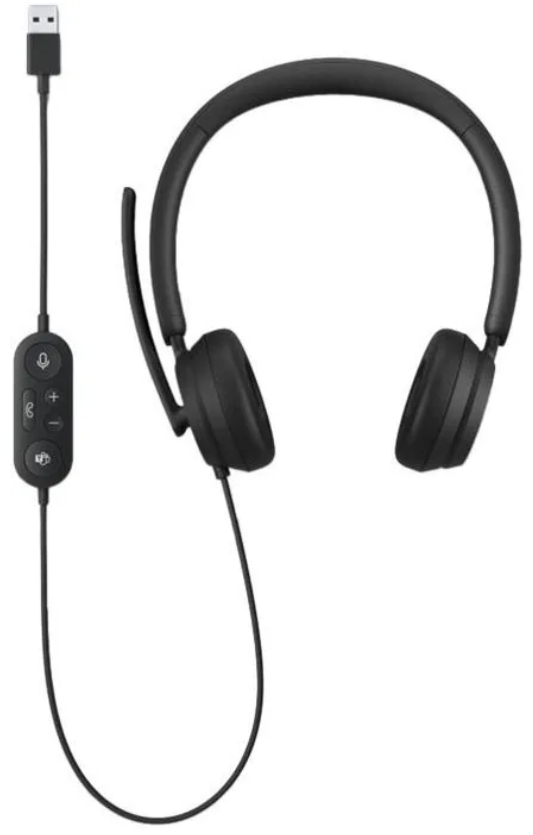 Гарнитура Microsoft Modern USB Headset для бизнеса проводная для PC ...