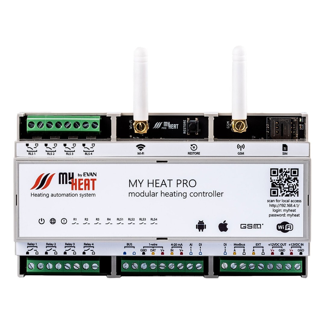 комплект MyHeat PRO v3 контроллер бытовой