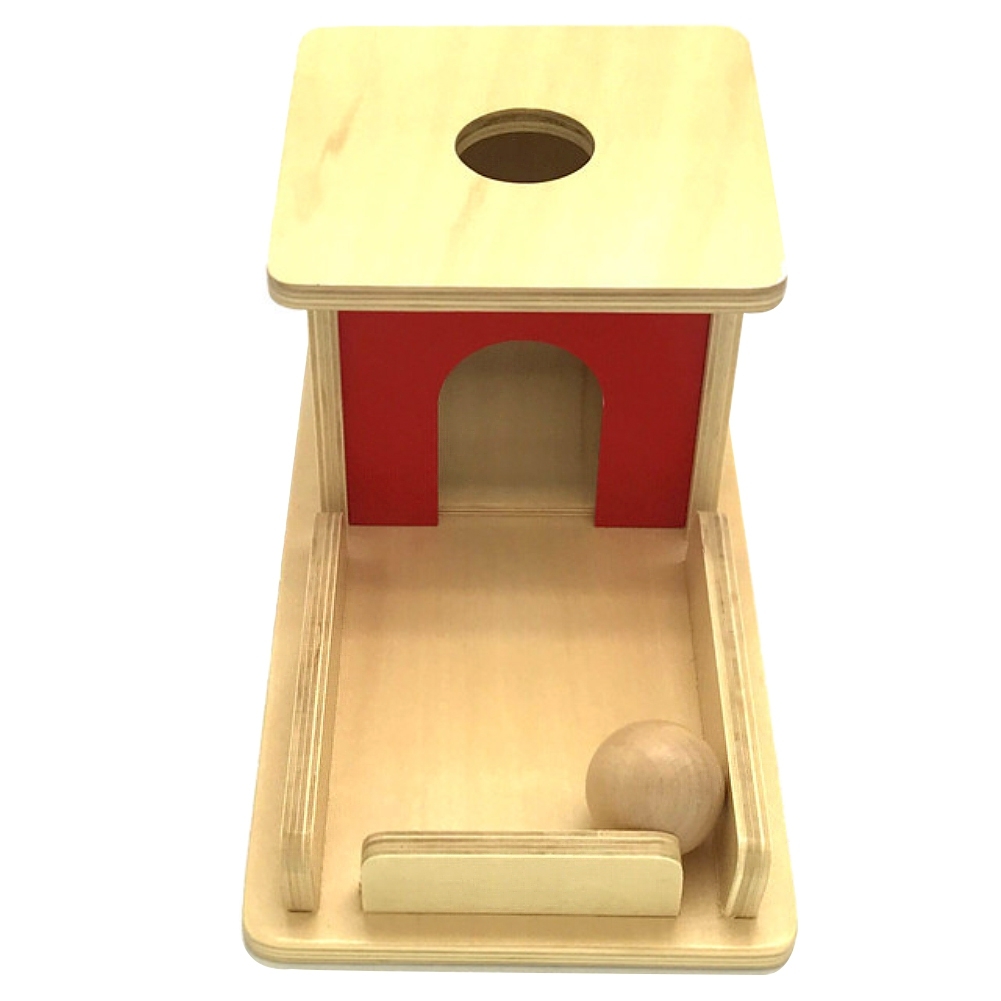 Лоток для шариков деревянный игрушка. Object box