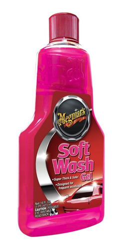 Автомобильный шампунь-гель Soft Wash Gel Meguiar's, 473 мл.