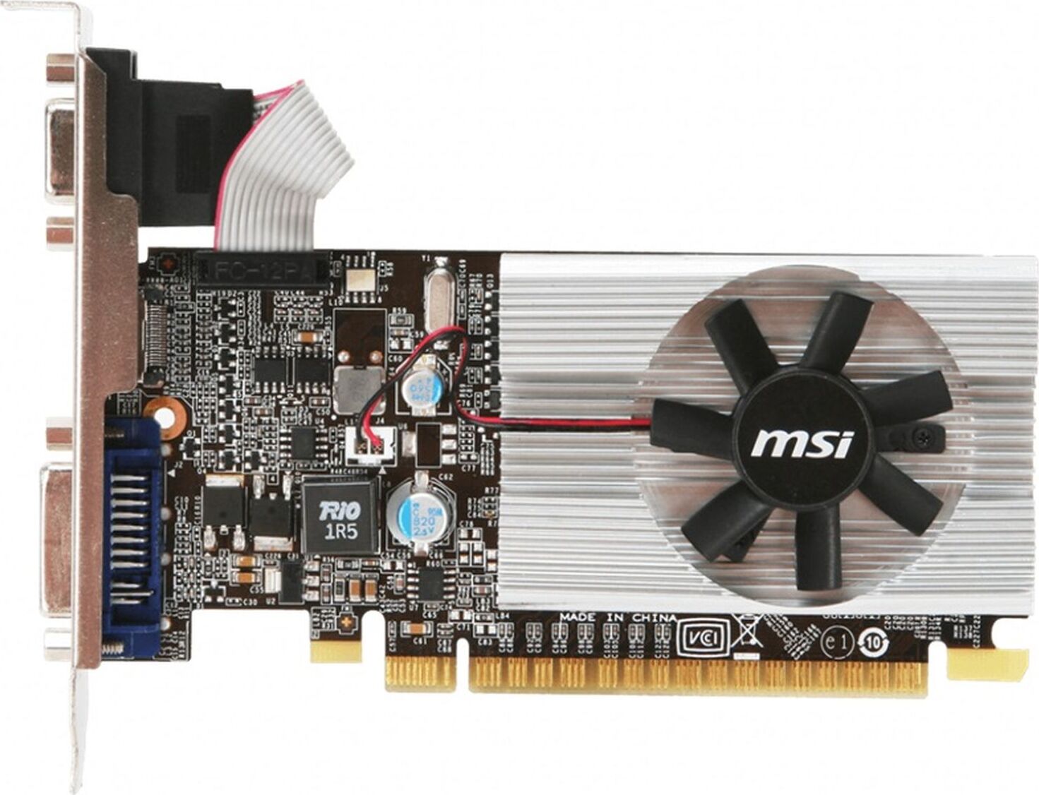 Видеокарта MSI GeForce GT 210, 1 ГБ - купить по низким ценам в  интернет-магазине OZON (1601609636)