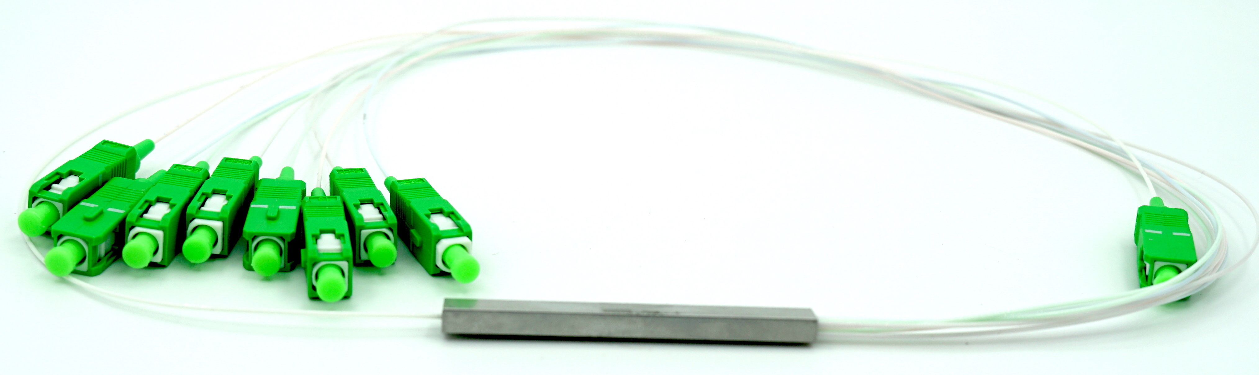 Делитель оптический PLC 1x8, 0.9 мм, разъем SC/APC — купить в интернет ...