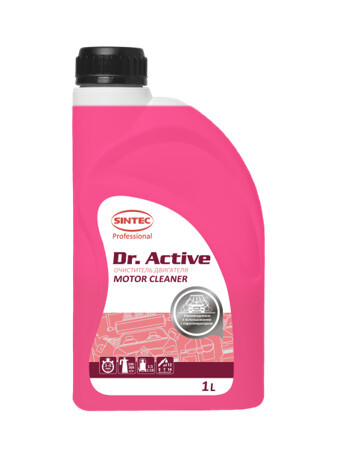 Очиститель двигателя "Motor Cleaner" 1л Dr.Active SINTEC (801717)