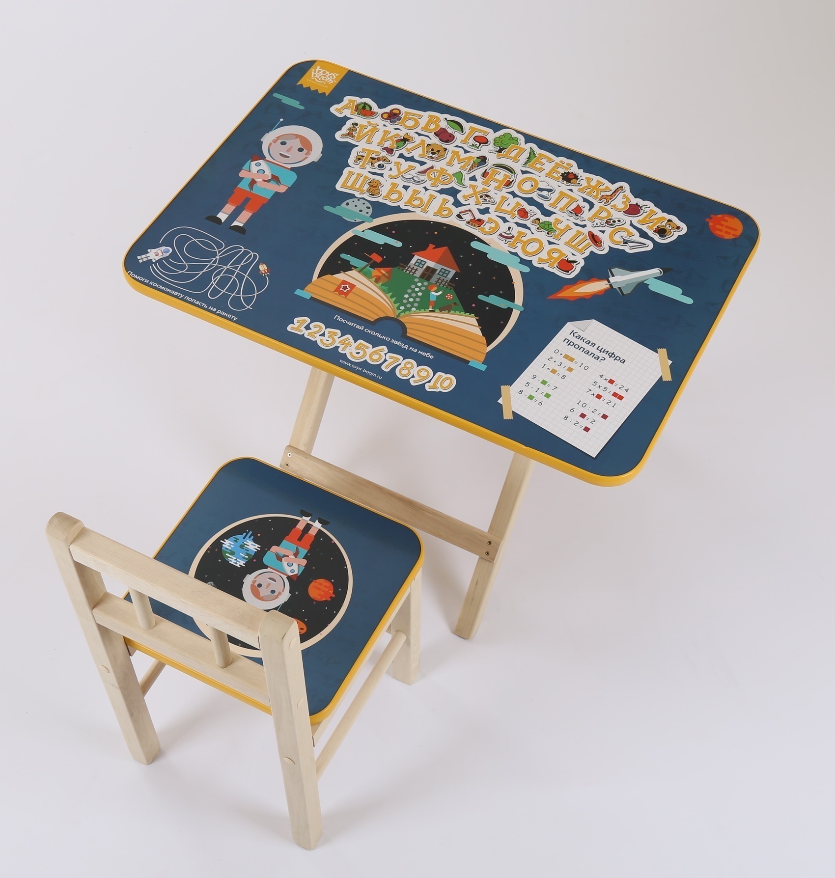 Детская мебель с космонавтом