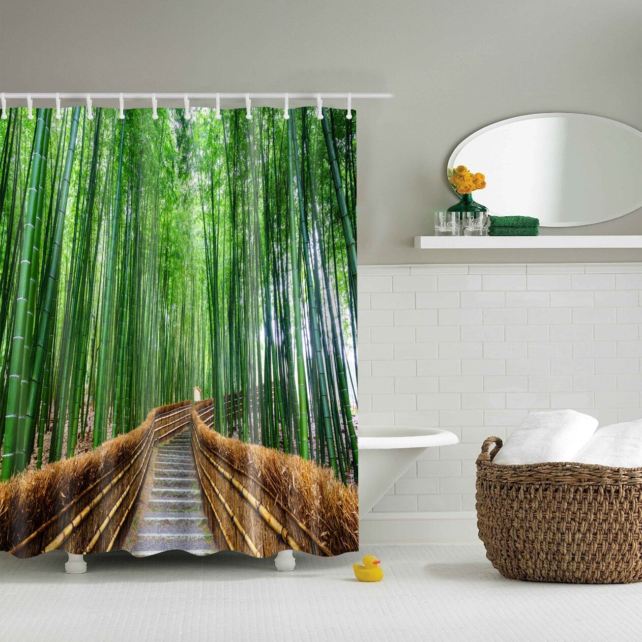 Штора для ванной комнаты «Shower Curtain» 3d Париж