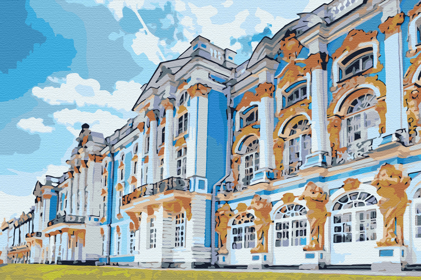 Екатерининский дворец в москве фото