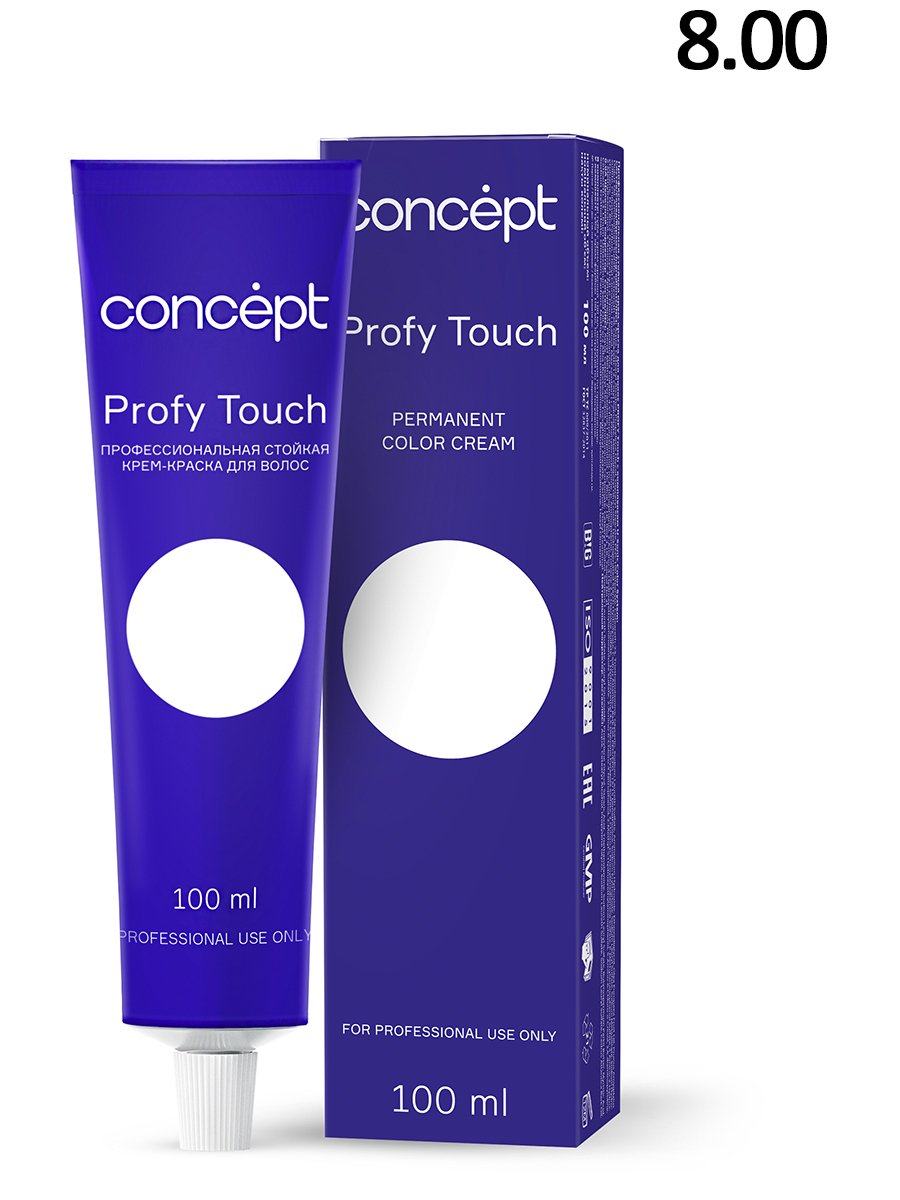 Concept Profy Touch permanent Color Cream палитра