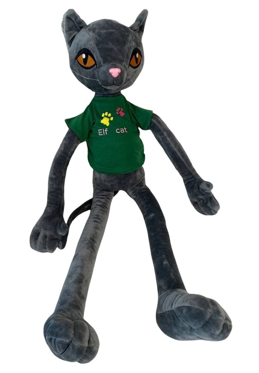 Кот с длинными ногами