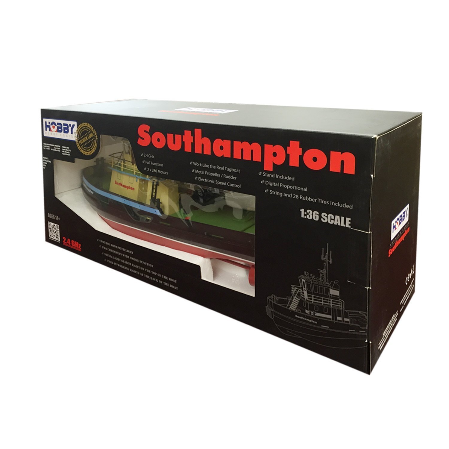 Корабль радиоуправляемый HOBBY ENGINE Southampton — купить в интернет ...