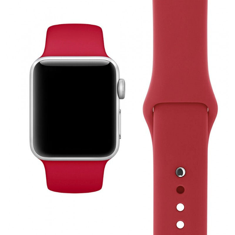 Силиконовые ремешки для смарт часов. Силиконовый ремешок для Apple watch 42 / 44 мм. Ремешок для Эппл вотч силиконовый. Ремешок АПЛ вотч. Эппл вотч с красным ремешком.