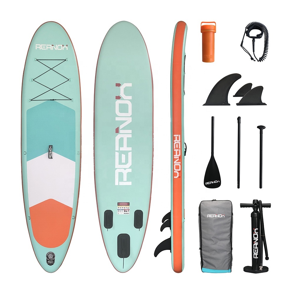 Надувная серфинг доска SUP board Reanox Aqua 10.0 (305x76x16 см) с ...