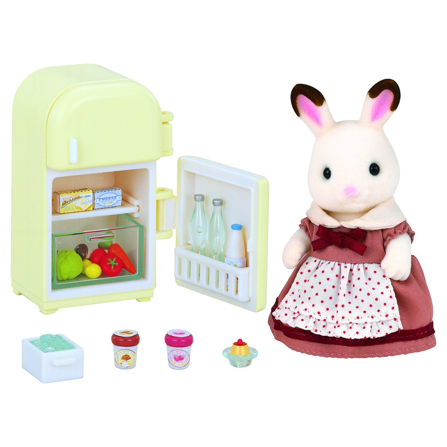 Набор Sylvanian Families мама кролик и холодильник (5014)