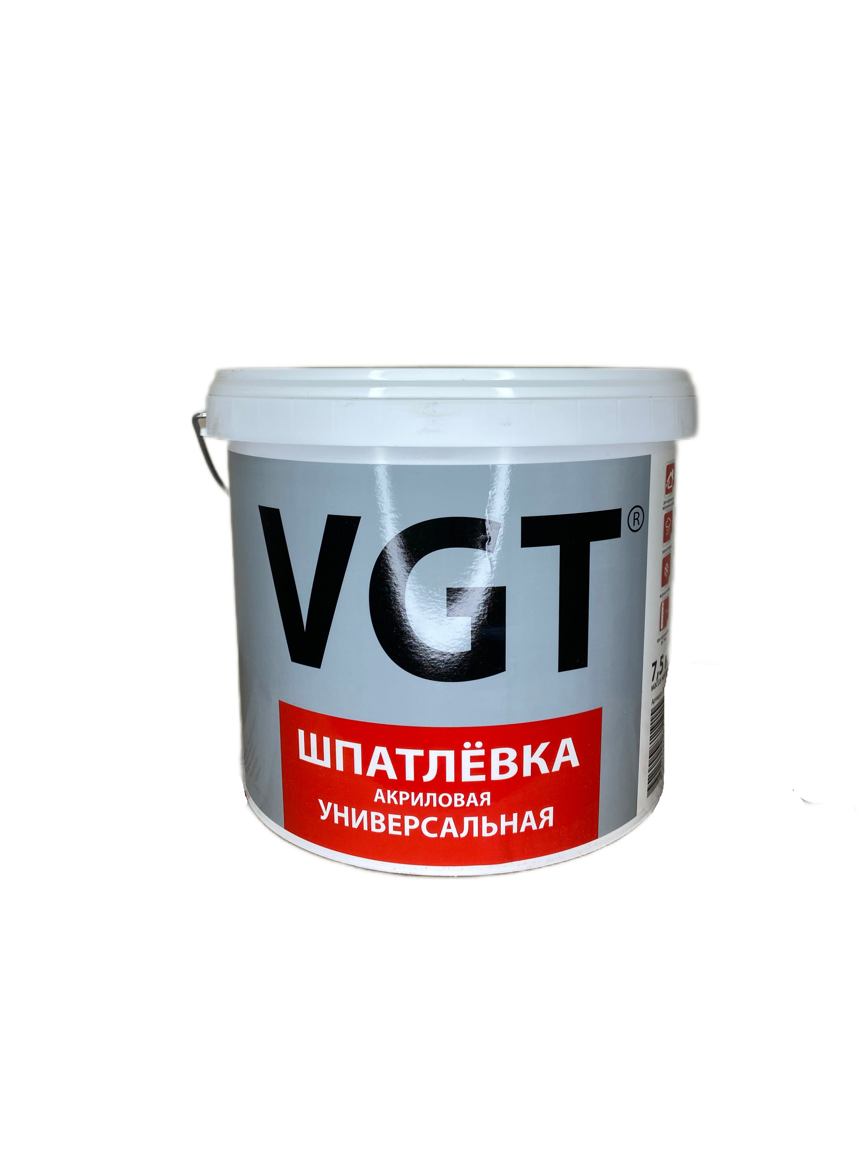 Шпатлевка Vgt Влагостойкая Белый Купить